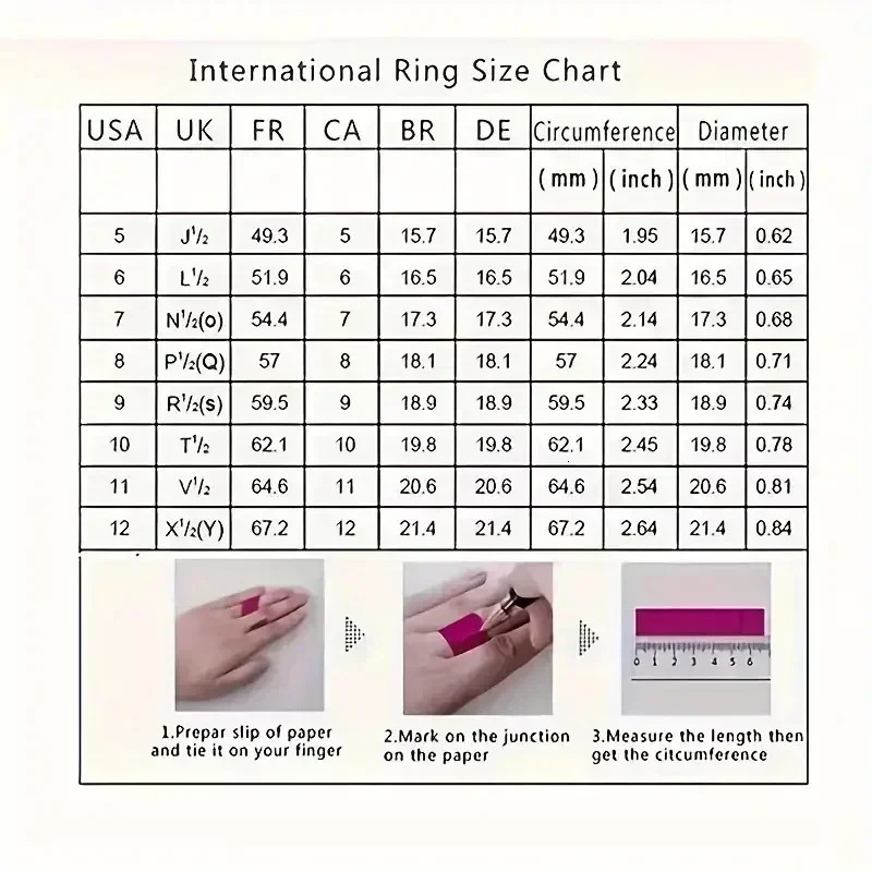 Pin Ring Three Layer Zircon Series Hip Hop Style Stainless Steel Year Gift Party Jewelry 250317y