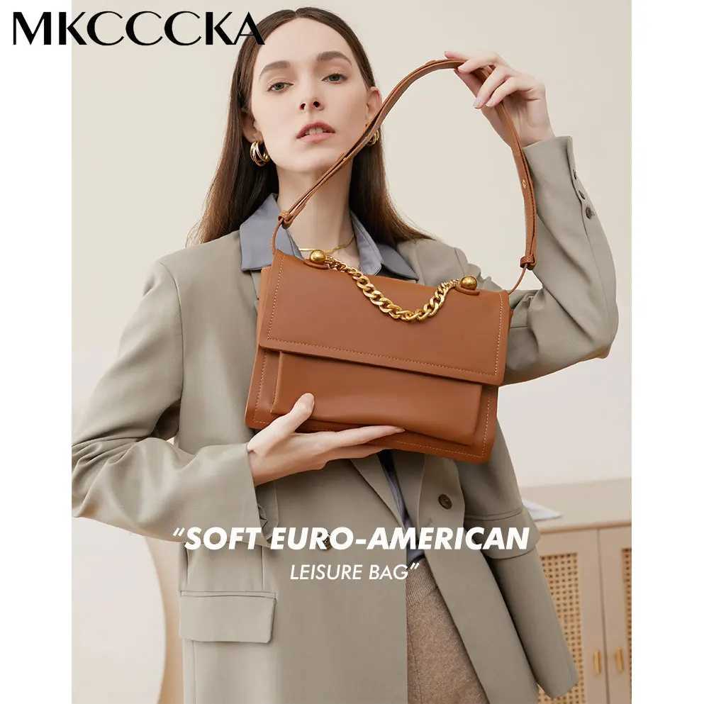 2025 New Design Premium Genuine Leather Messenger Bag - Soft Cowhide Tote Shoder Crossbody Bag Z250318