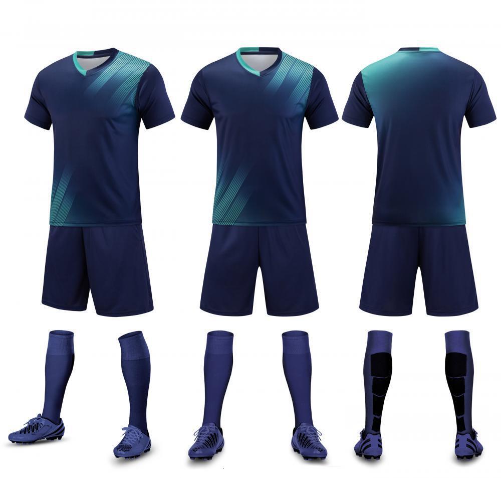 Football Set Men S Match Training Team Uniform Adult Football Jersey Sports Suit