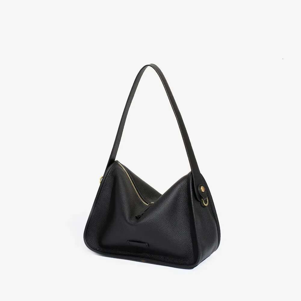 100% Genuine Leather Women Underarm Bag High Quality Ladies Shoulder Messenger Bags Brand Designer Simple Handbags Gray Bolsos