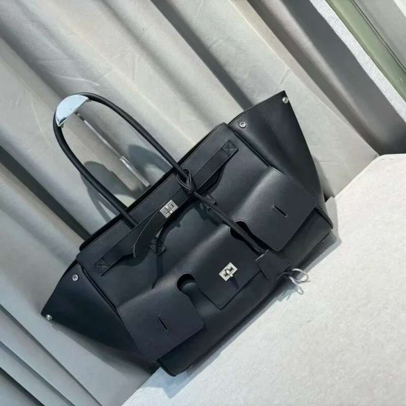 Meet You Women's Large Capacity Tote Multi-Pocket Design Female Shopper Shoulder Bag OL Commuter Handbag 2025