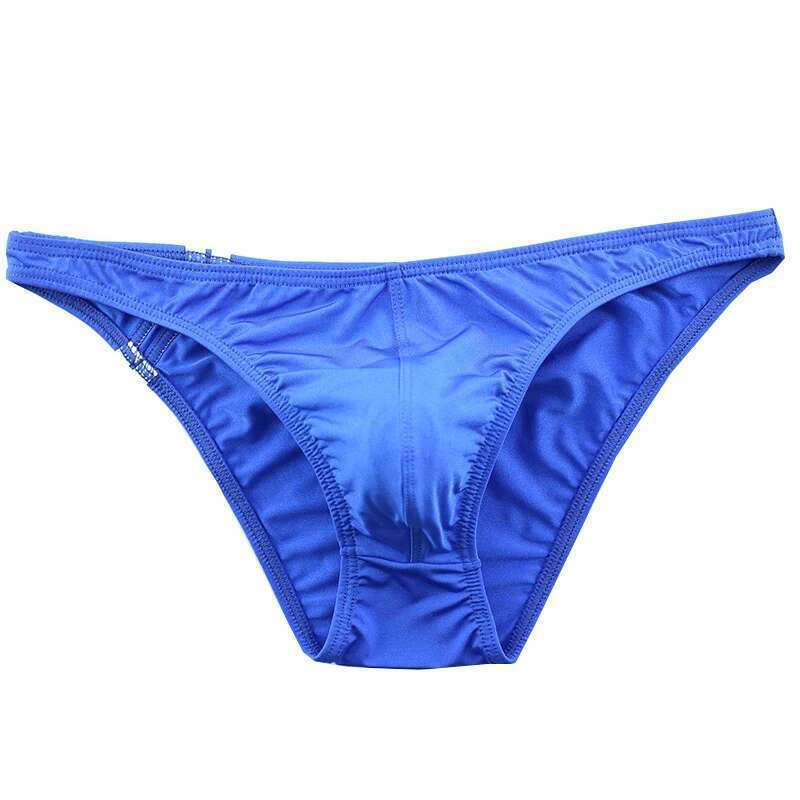 Men's swimsuit solid swimsuit underwear sports swimsuit U pocket swimsuit underwear beach shorts swimsuit