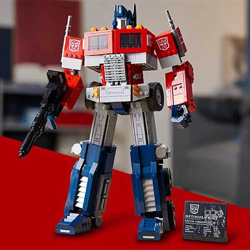 1508pcs robot car toy building block 10302 truck modification car modification Optimus Prime movie childrens gift W250318