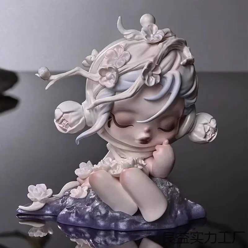 Pp Mart Skullpanda series blind box front ink Plum series Sp 11th generation trend manual blind boxT250318