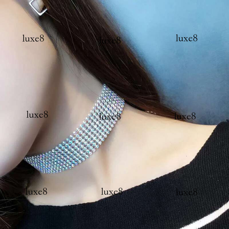 SUMENG 2024 Fashion Women Bundle Neck Element Necklace Jewelry Punk Hip Hop Choker Inlay Rhie Collar Gift