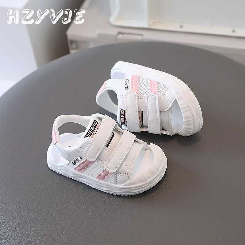 Summer Baby Sandals 2024 Childrens Trend Fashion Preschool Baby Boys and Girls Non slip Soft soled Walking Shoes W250318