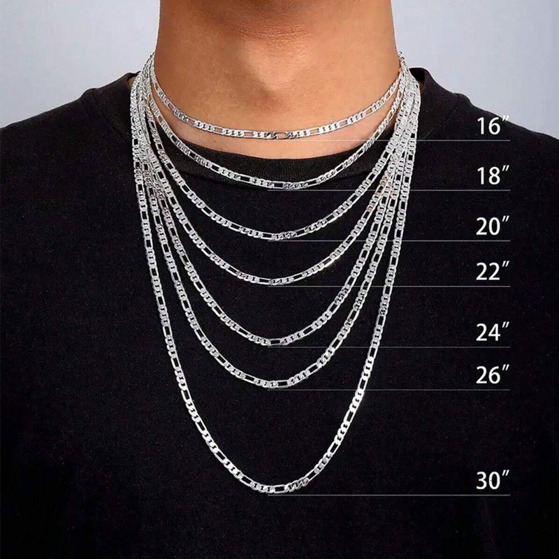 Stainless Steel 3:1NK Necklace Unisex Simple All-in-one Long Sweater Chain Accessories