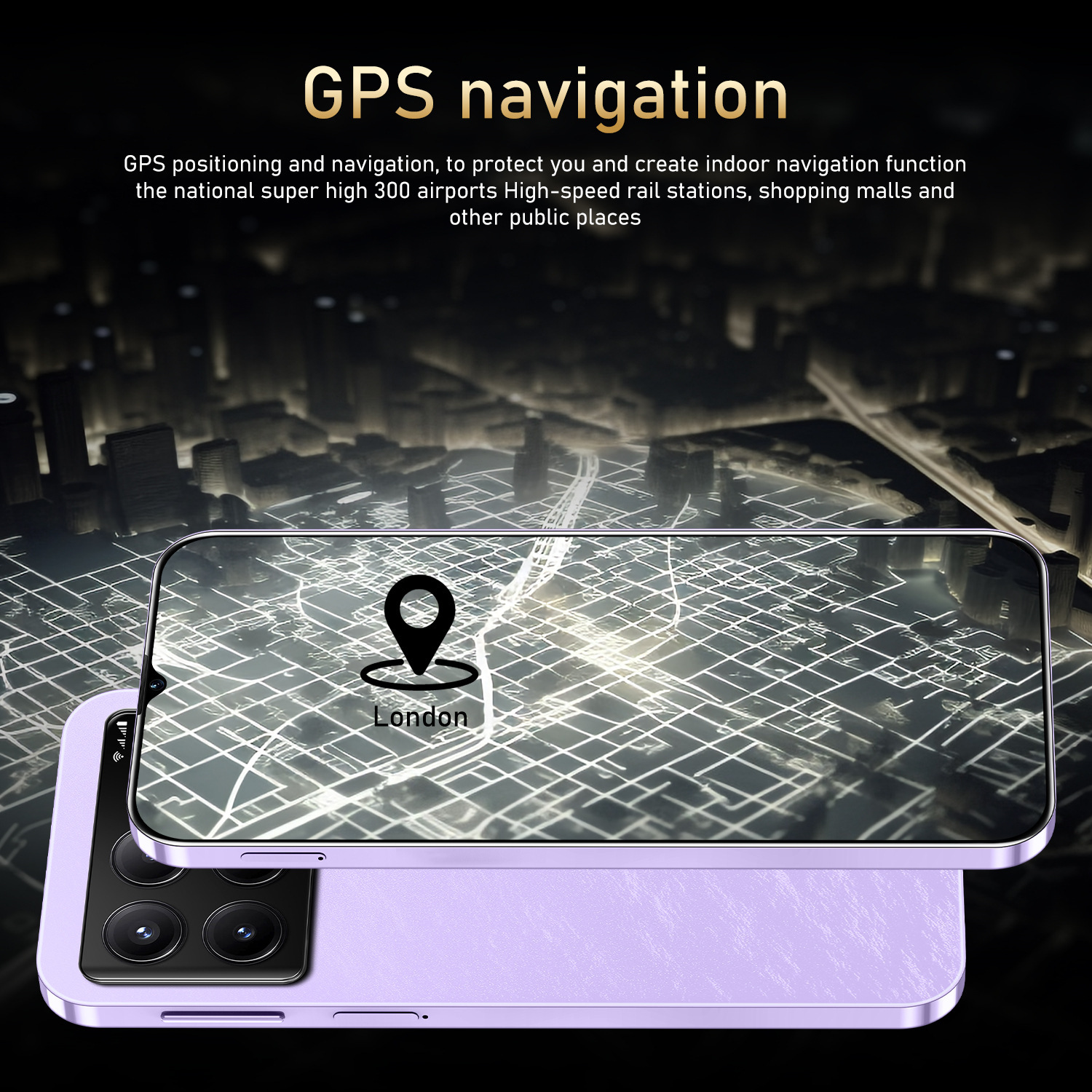 New F6 Pro 7.3-inch 16+1T Android smartphone Cell Phones Unlock Touch Screen Phone Androids Camera Telephone HD Display Face Recognition