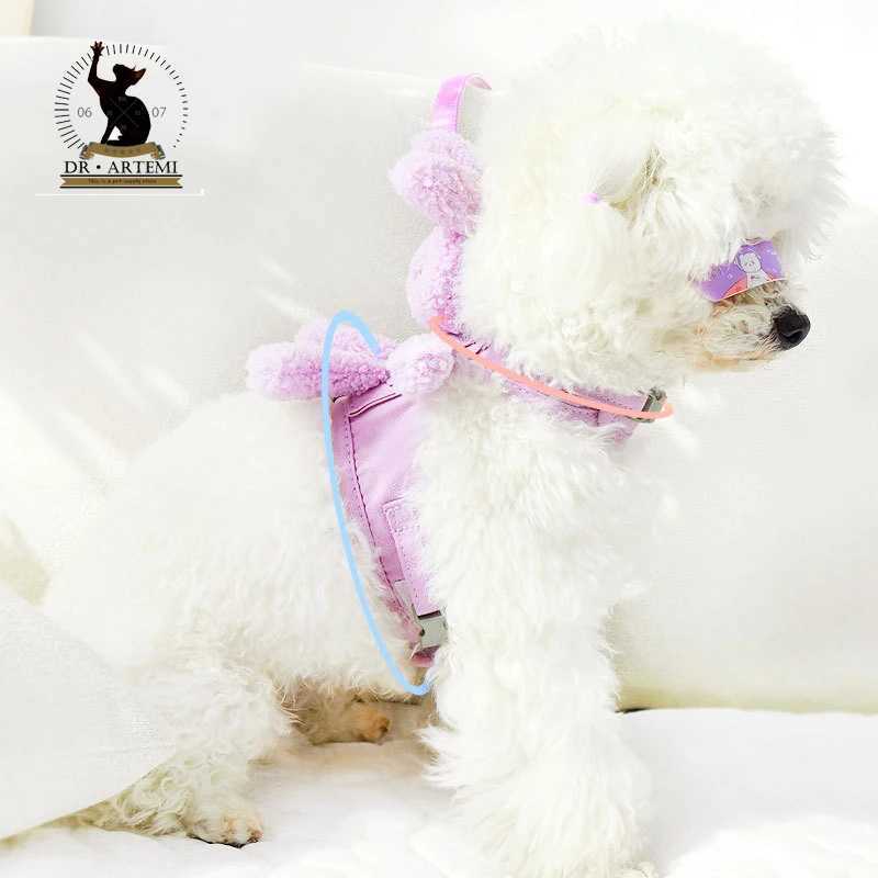 Pet Strap Cute Rabbit Decoration Puppy Teddy Panda Supplies Tank Top Style Dog Strap Set Dog StrapT250318