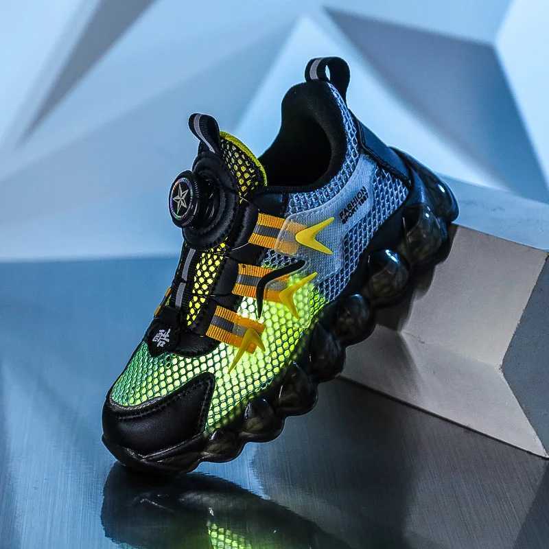 Parents childrens shoes womens new autumn thick shoes for sale rotating buckle childrens sports and leisure shoes W250318