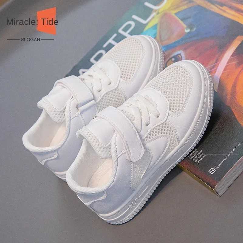 Boys and girls sports board shoes childrens soft sole non slip breathable and comfortable Veo running shoes childrens casual mesh shoes W250318