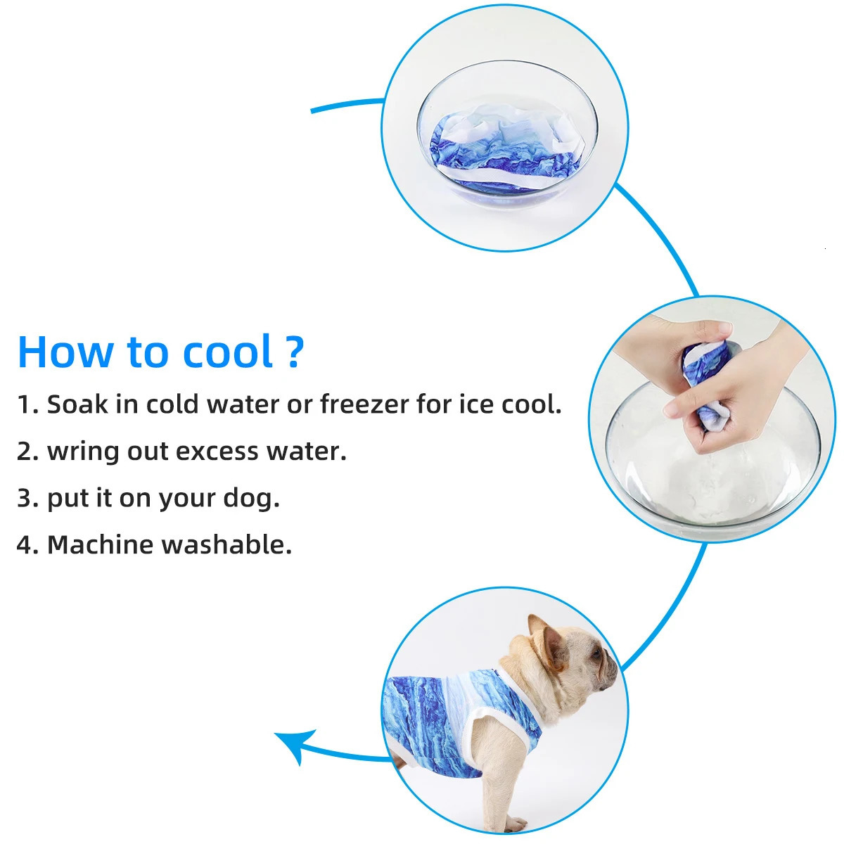 Spring Cooling Summer Pet Clothing Dog Cool with Cat Tank Top Instant Bulldog 250318