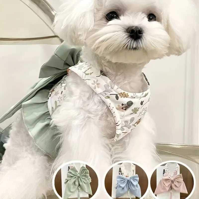 Dog Collar Dog Breast-band Double Strap for Pets Chest Suit Neck Harness Accessories Large Big Tactical Vest Puppy HarnessT250318