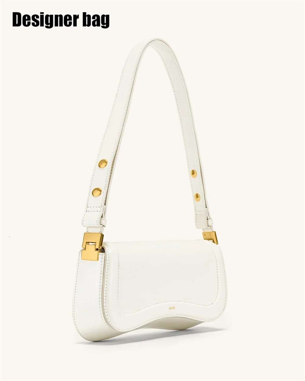 JW PEI Niche Designer 2024 New Tide Fashion Light Crossbody Brand Retro Baguette Commuter Bag Underarm Handbag