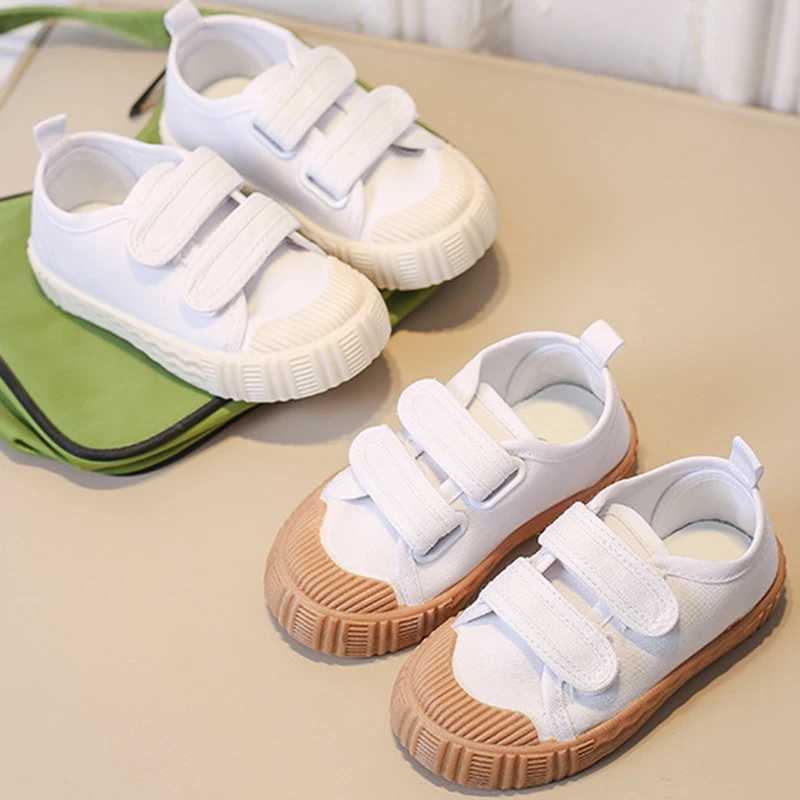 Spring and summer childrens canvas shoes childrens casual sports running shoes soft bottom anti slip and breathable childrens flat sports shoesXJ25031
