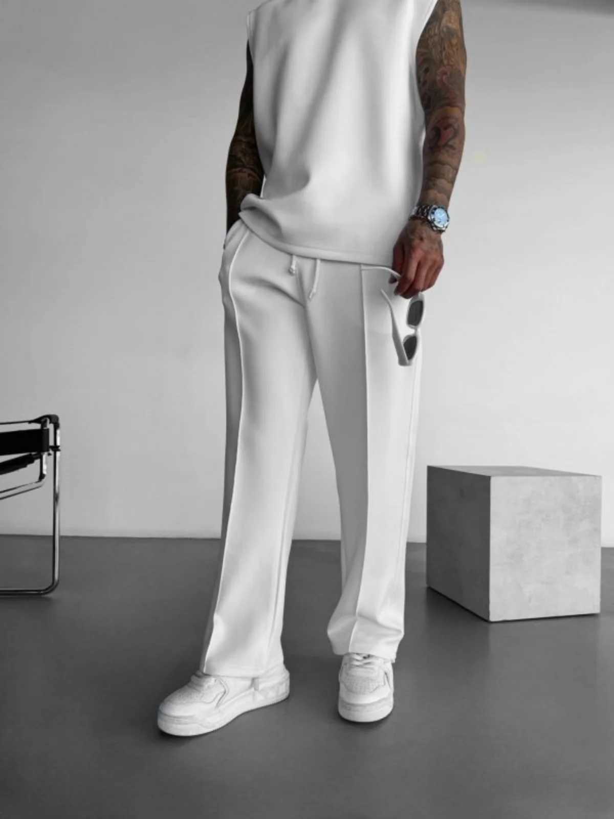 Mens Spring/Summer Business Fashion Colorful Pocket Casual Pants Suitable for Travel Shopping Casual Pants W250318