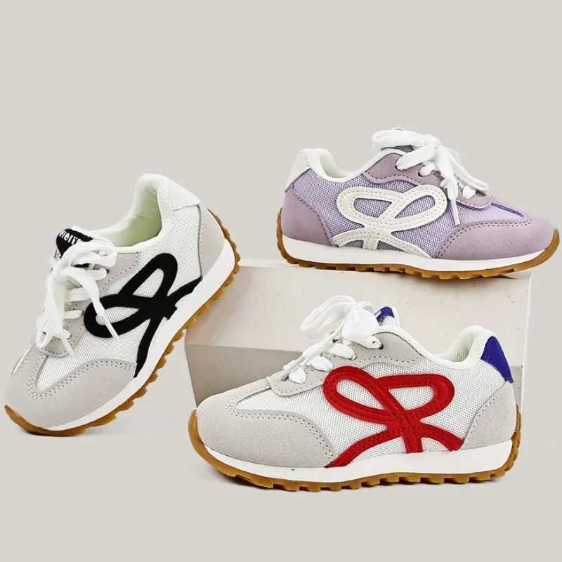 Children Athletic Sneaker Running Shoe Tennis Shoes for Girls Boys Kids Lightweight Breathable Mesh Casual Shoes School TrainersXJ250318