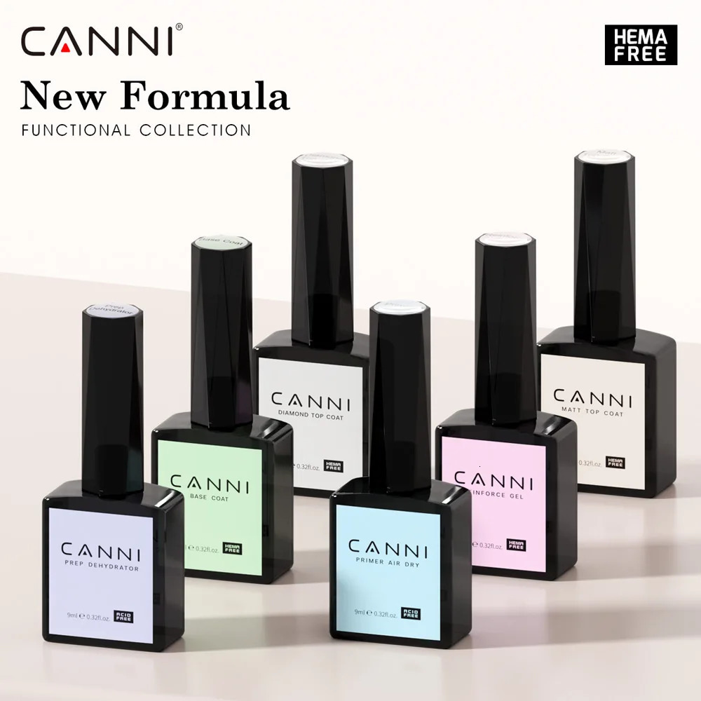Venalisa CANNI HEMA FREE Nail Gel Polish 9ml Soak Off UV LED Gel Varnish Full Coverage Super Texture Gorgeous Nail Manicure 250314