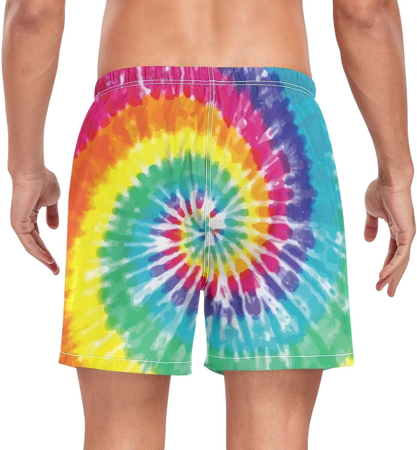 Men's Athletic Shorts Dry Workout Gym Running Shorts ,Multicolord Fashionable printed shorts