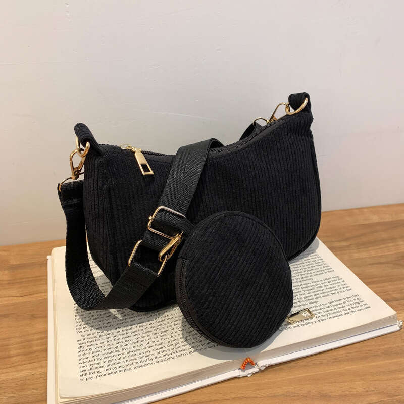 Fleece Mini Women's 2021 Winter New Style Trendy Fashion Simple Solid Color Girl Single Shoulder Handheld Small Square Bag