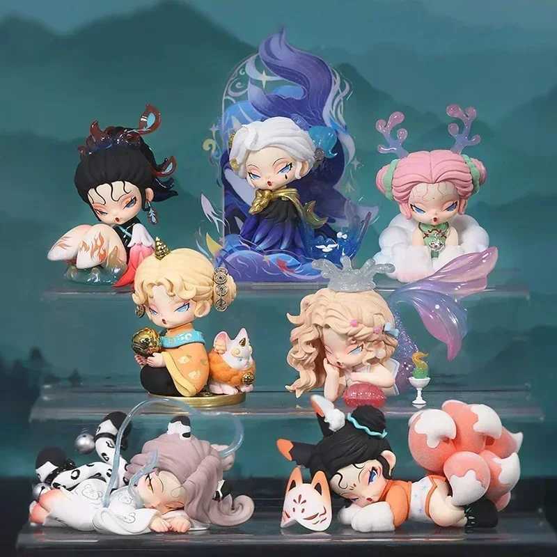 DODO NAMI Third Generation Floating Mountain Sea Series Blind Box Cute Model Dolls Tabletop Decoration Trendy Toys GiftsT250318