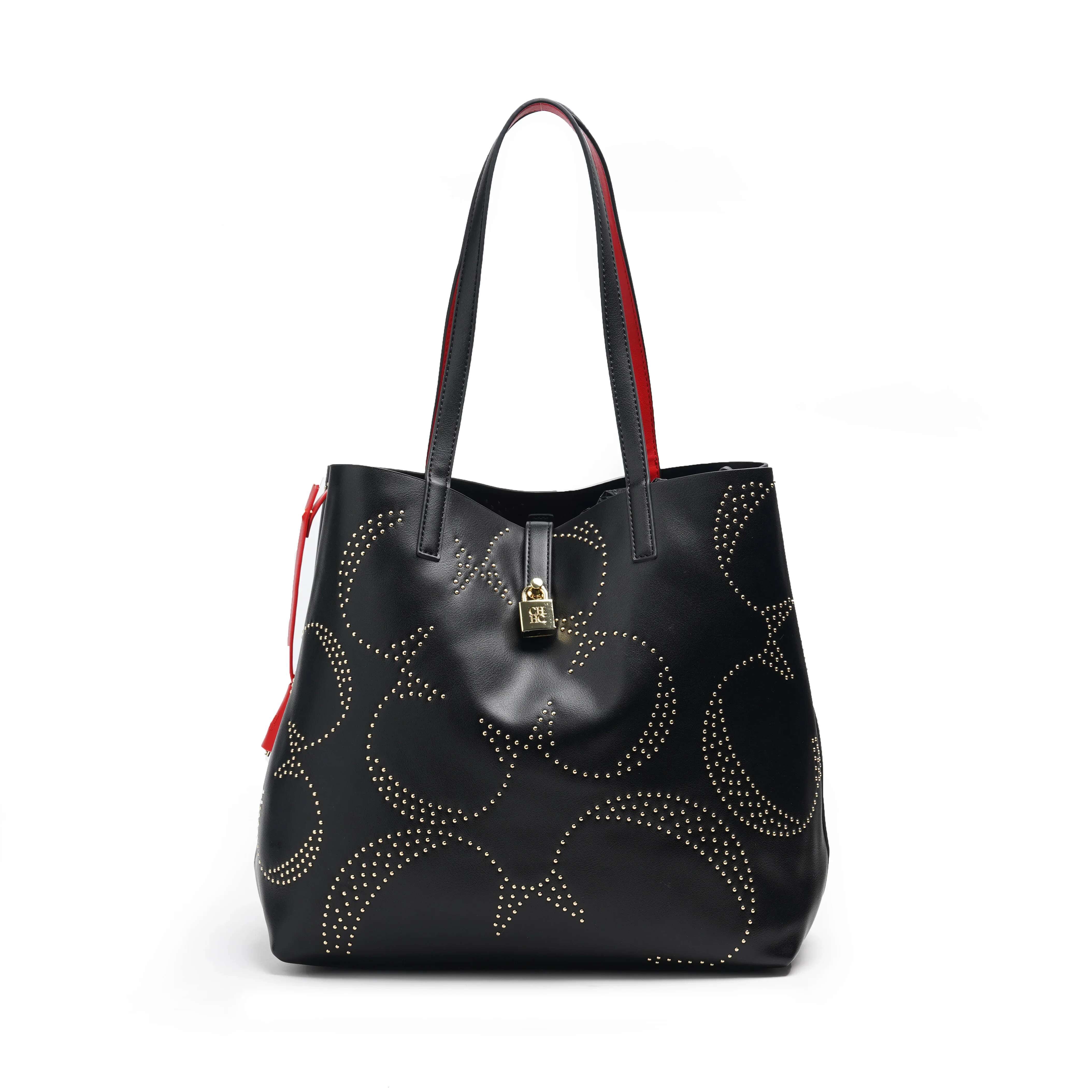 CH Bucket Bag Gold Hardware Zip 2024 New Branded Fashion Designer Wallets Regular Large Women's Handbags