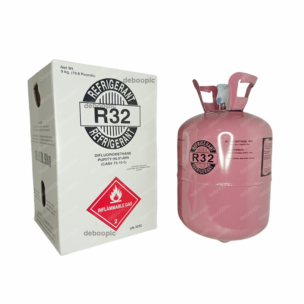 R32 Refrigerant Freon High-Efficiency Low GWP Eco-Friendly for Air Conditioning and Refrigeration Systems