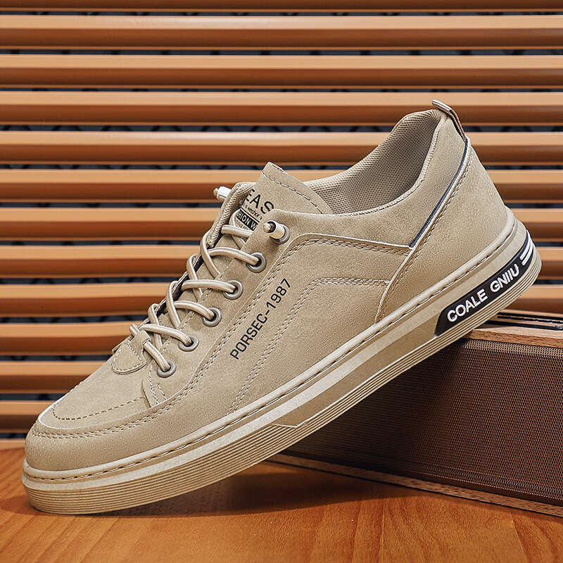 Anti slip wear-resistant work shoes for construction site workers, trendy and versatile waterproof casual labor protection men's shoes, summer