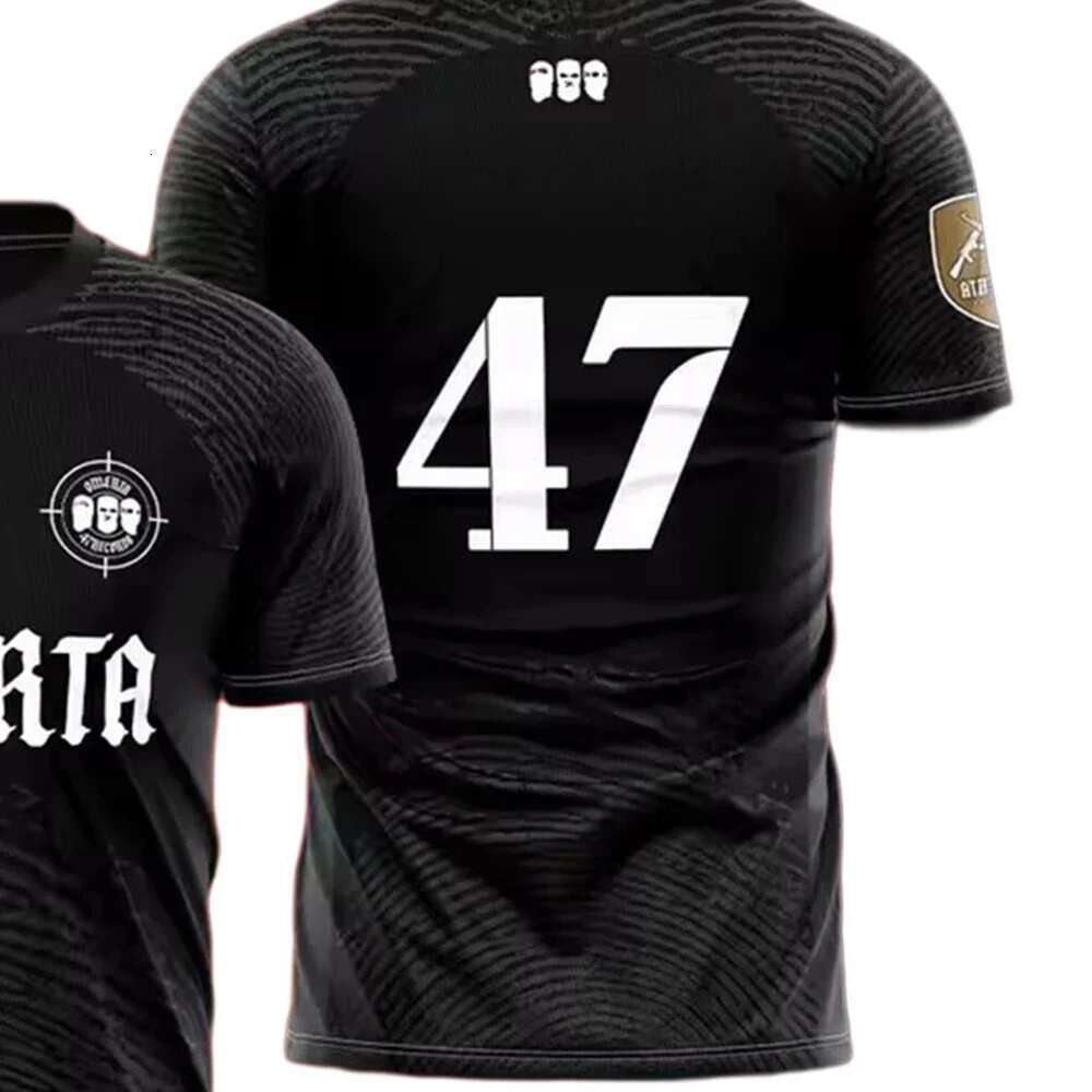 Omerta 47 Boxing Fans Summer 3D Printed Outdoor Sportswear Men's Breathable Shirt Round Neck Short Sleeve T-shirt Clothing