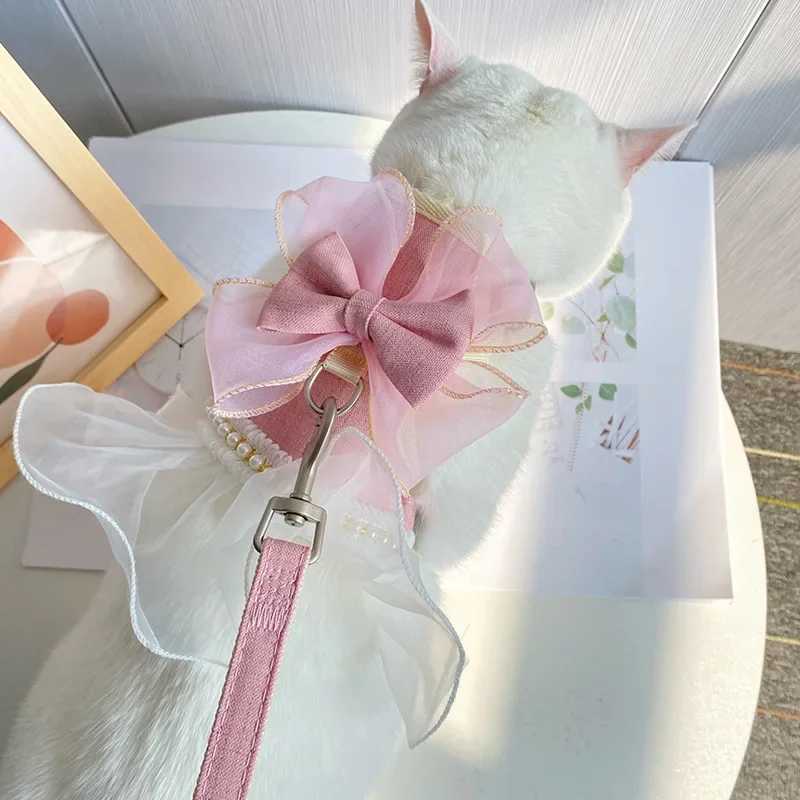 Cat Walking Cat Rope Cat Chest Strap Trap Rope Prevent breakage Special pet clothing Anti slip Cat Rope Cat Collar Cat HarnessT250318