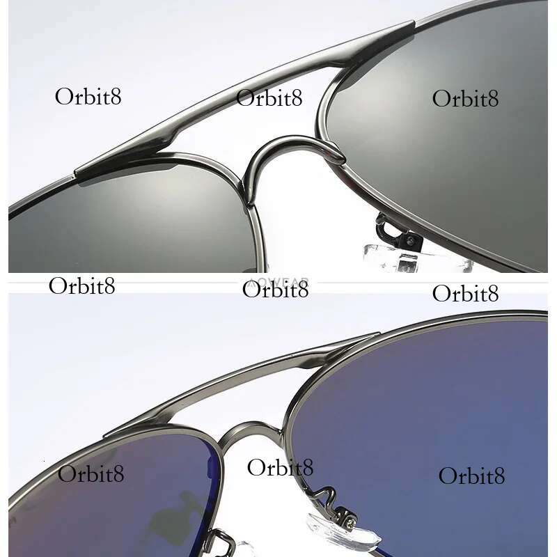 AOWEAR Men's Aviation Sunglasses Men Polarized Mirror Sunglass for Man HD Driving Pilot Sun Glasses lunettes de soleil homme