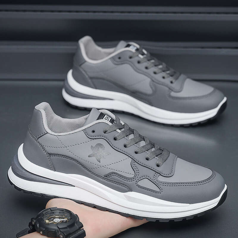 Internet celebrity thick soled dad breathable casual men's trendy male students running sports shoes