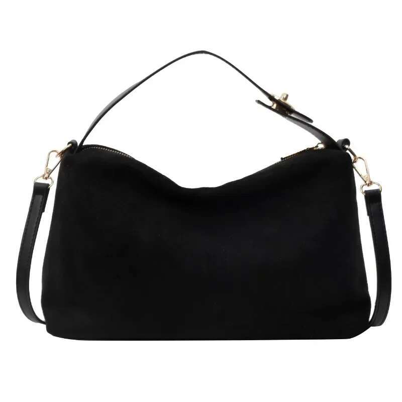 Zip Solid Sewing Thread High Capacity PU Shoulder Hot Sale Bags For Women Simple Fashion Tote Bolsas Femininas Bolsa