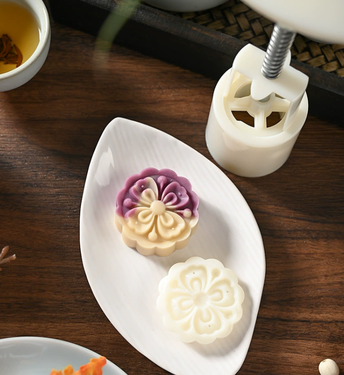 Diy Handmade 50g Mooncake Mold Cookie Tool Festival Middle-autumn Day Bakery Kitchen Asccessories