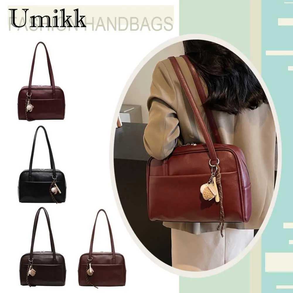 Wenpu shoe bag fashionable armrest bag large capacity Fi bottom bag zipper fashionable homeless bag retro shoe bag Y250318