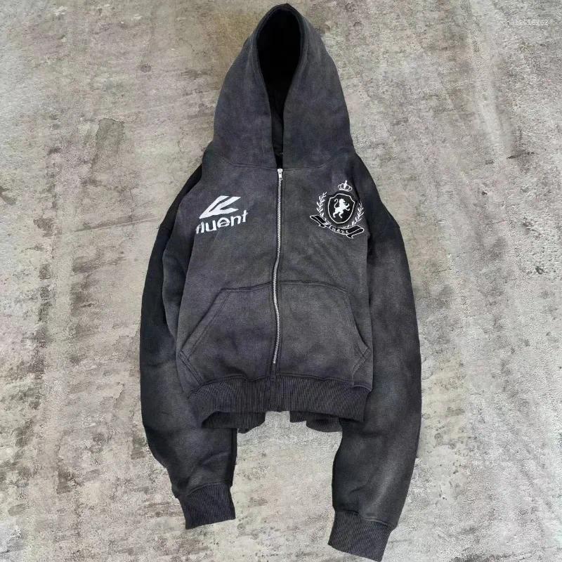 Men's Hoodies Street Hip Hop Clothing Gothic Letter Oversized Hoodie Fashion Loose And Versatile Harajuku Set Couple Style
