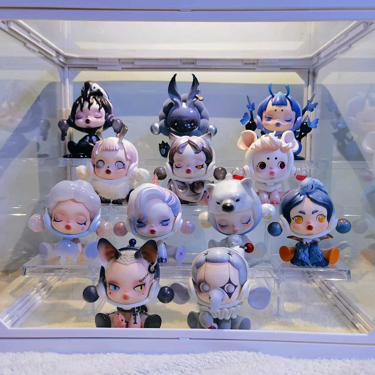 Popmart Skullpanda Sp 7 Generation Dream Eaters Series Blind Box Trend Hand-Made Blind Box Toys Decoration Birthday Gift ReplicaT250318