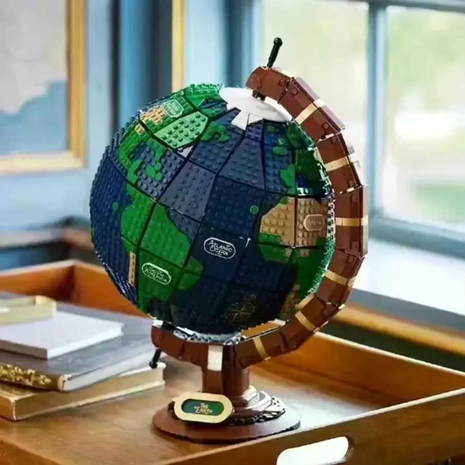 New expert Moc brick earth modular building block assembly brick childrens education model brick building block decoration W250318