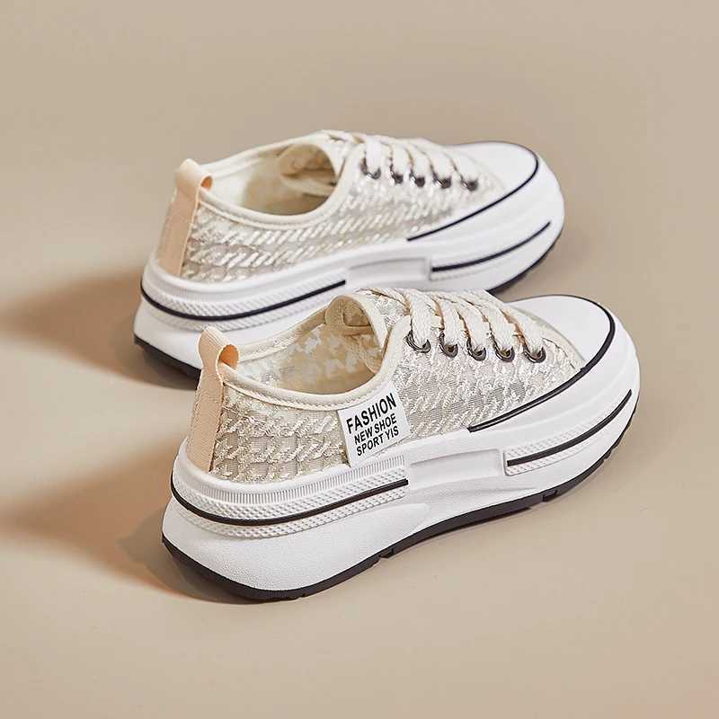 New Spring and Summer Thousands of Birds Breathable Casual Shoes Flat Shoes Sports Shoes Explosive Hot Fi Mesh Shoes Y250318
