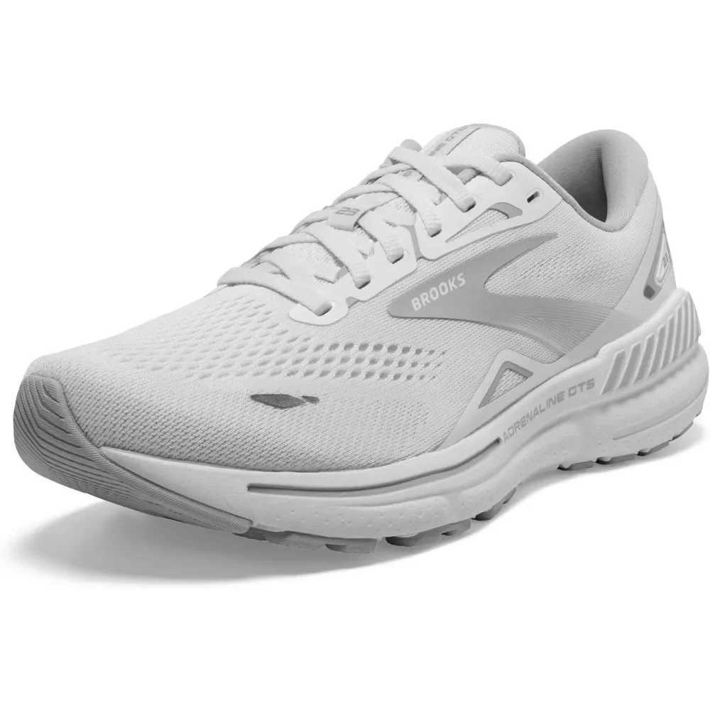 Brooks Mens Adrenaline GTS 23 Features Breathable Materials for Maximum Cfort Lg Runs Y250317