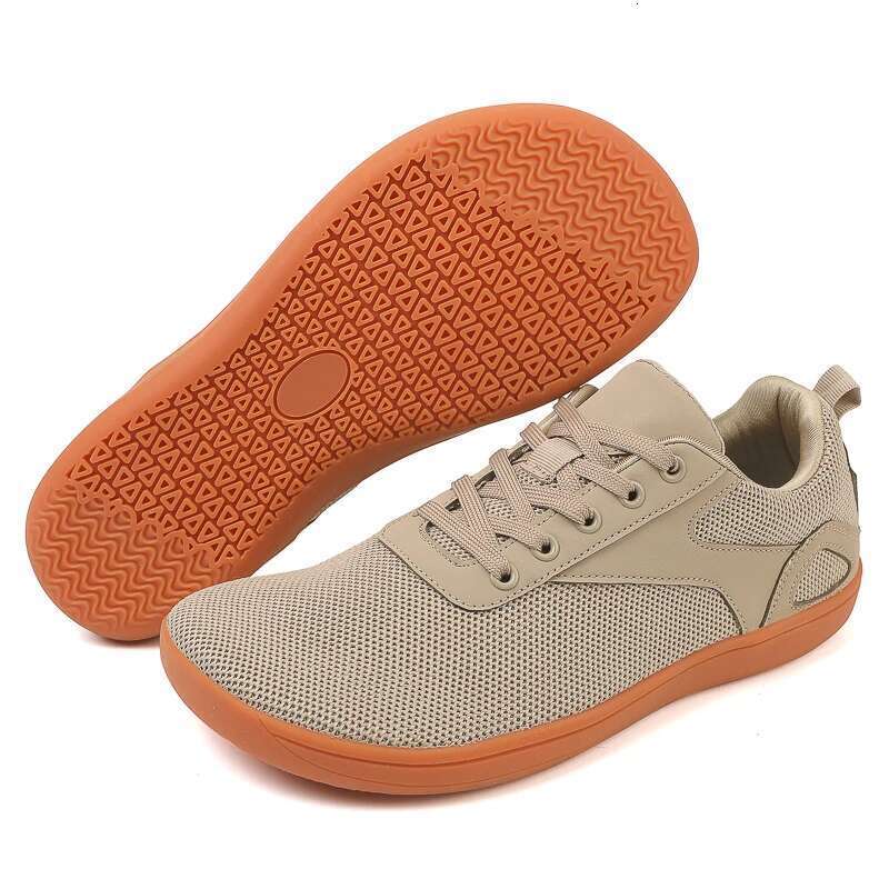 Men's Minimalist Barefoot Walking Breathable Wide Simple Shoes Suitable For Gym Driving Office Leisure Sports