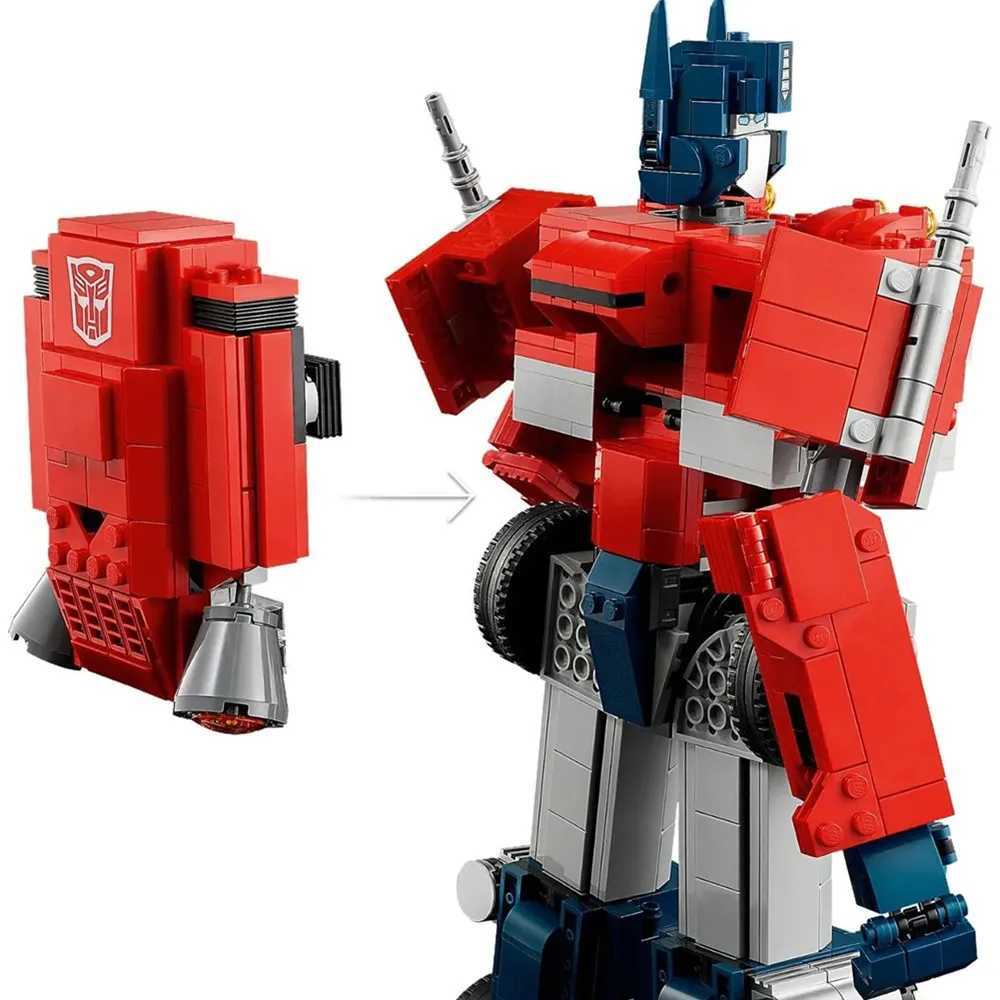 1508pcs robot car toy building block 10302 truck modification car modification Optimus Prime movie childrens gift W250318