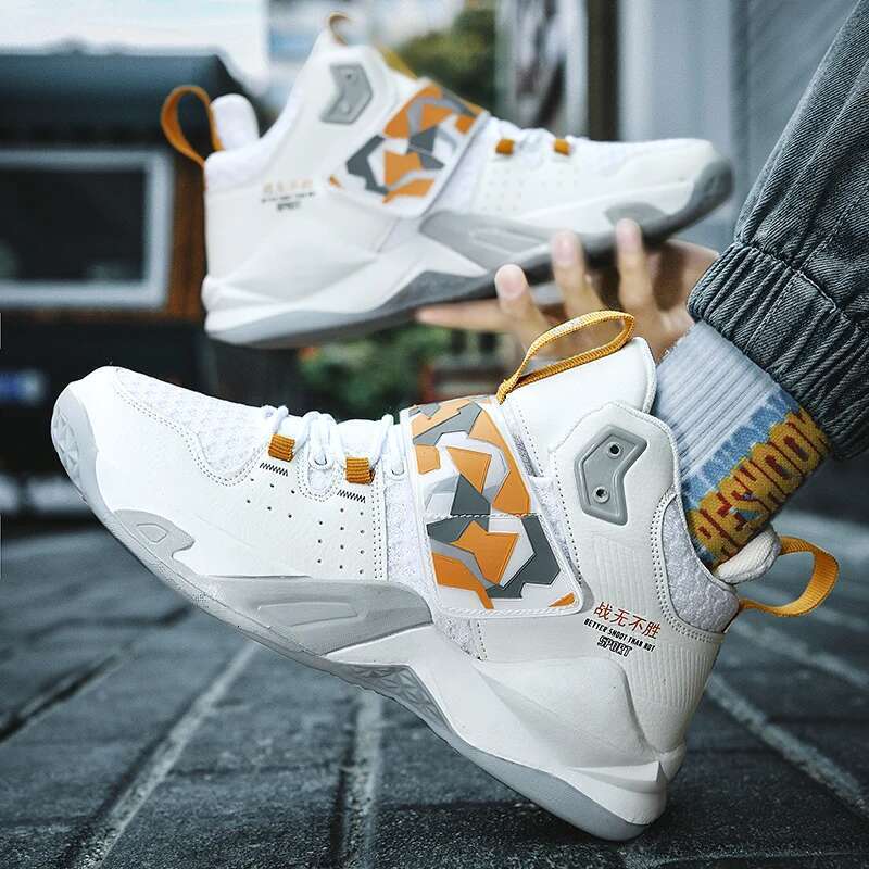 Brand Non-slip Men's Basketball Breathable Sports Outdoor Gym Training Athletic Boys Casual Sport Tennis Shoes