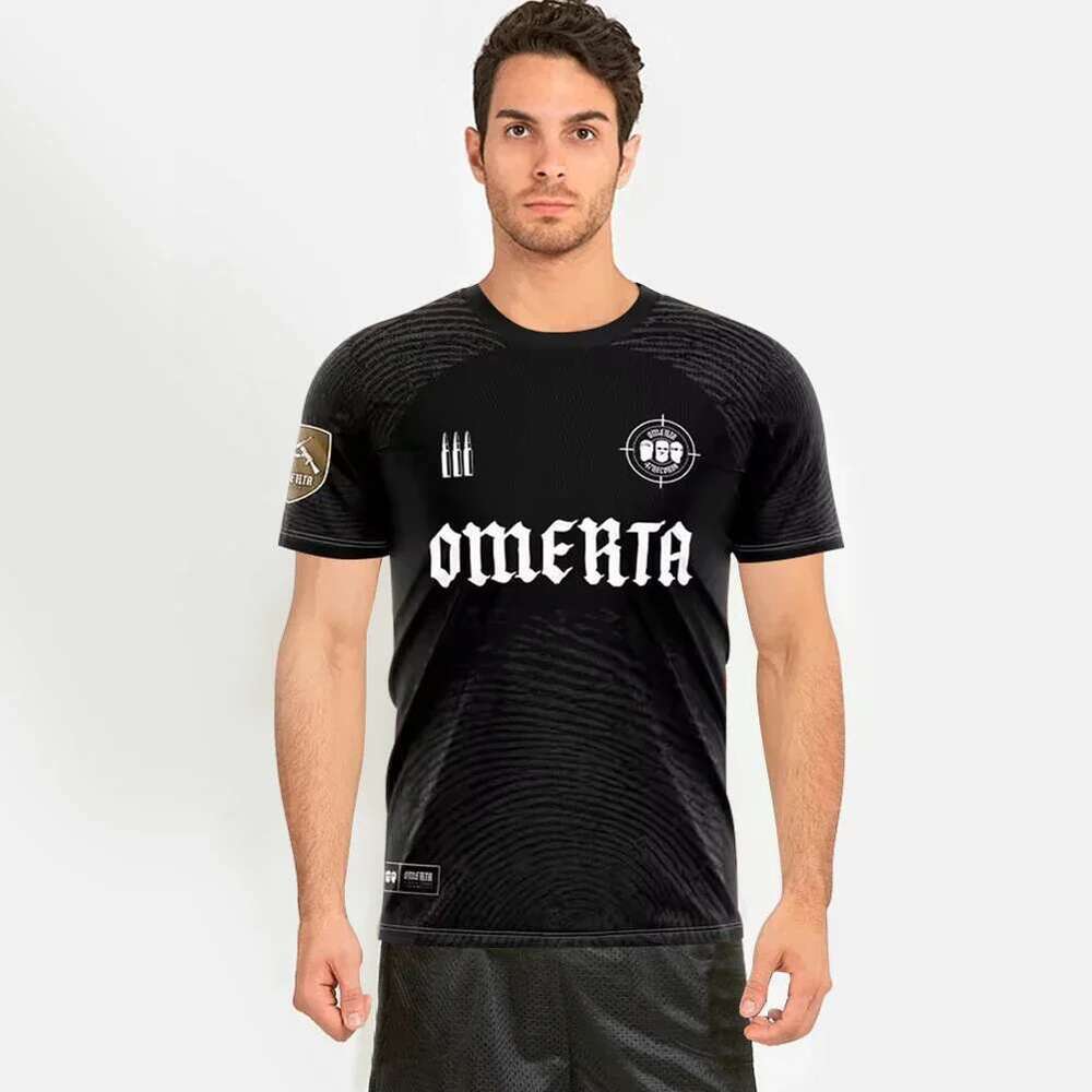 Omerta 47 Boxing Fans Summer 3D Printed Outdoor Sportswear Men's Breathable Shirt Round Neck Short Sleeve T-shirt Clothing