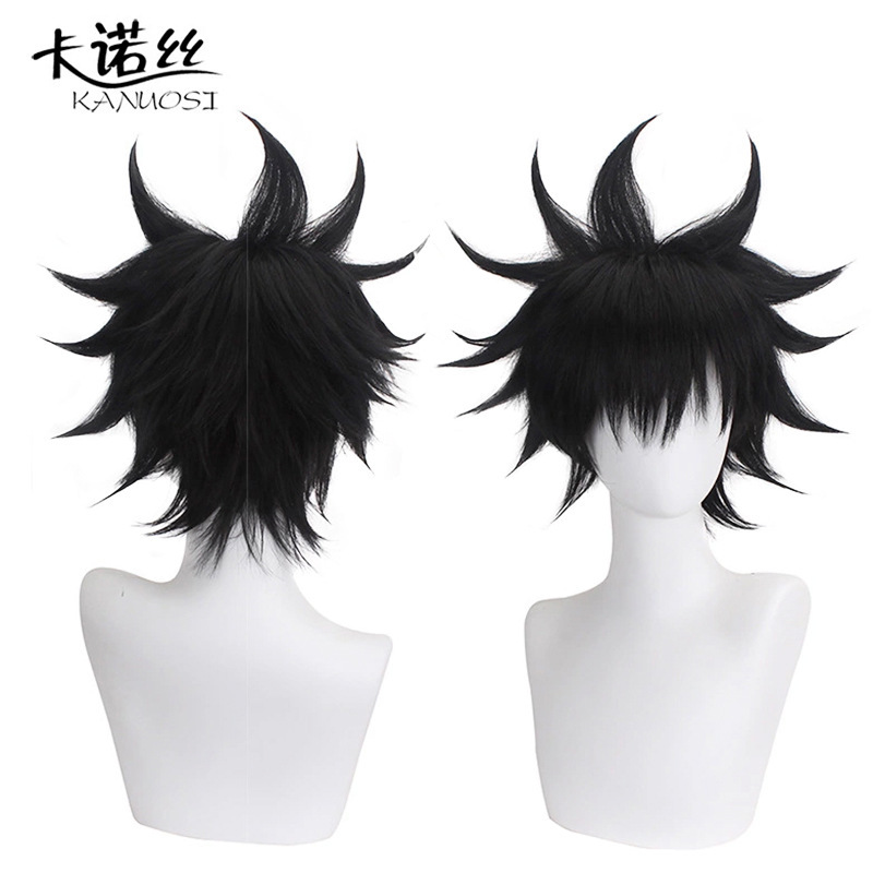 Carnot Spell Battle Fuhei Hui Cos Wig Return Art Collection Face Black Reversed Short Hair Style