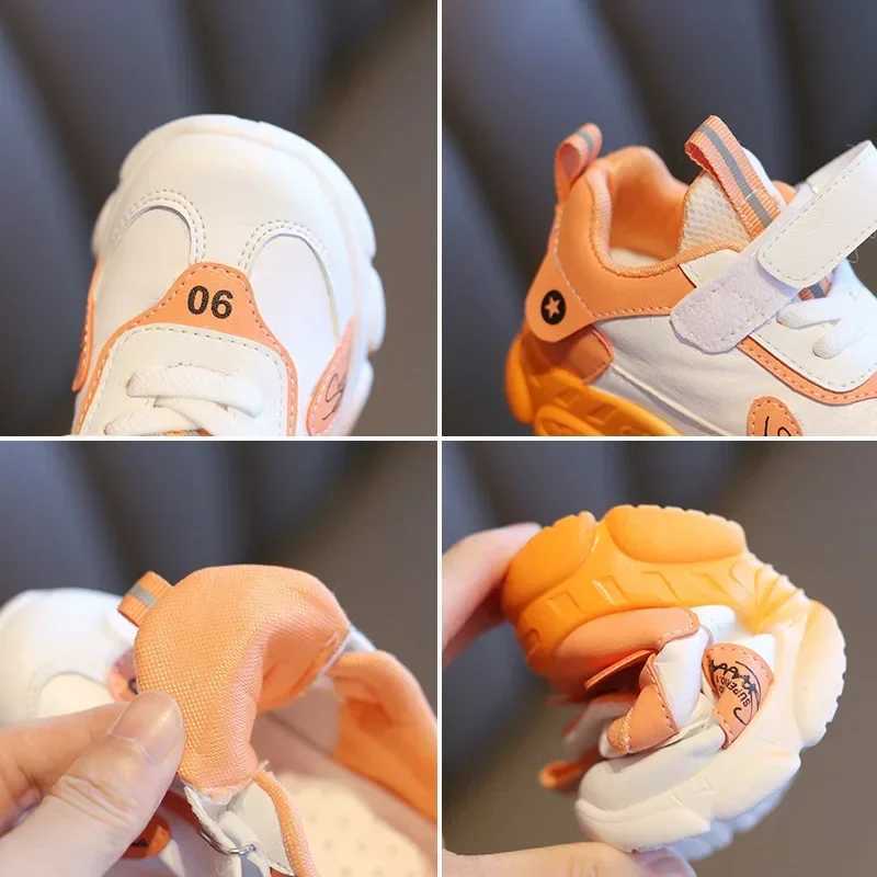 Size 20-31 childrens wear-resistant casual sports shoes baby anti slip childrens shoes girls boys and childrens soft soled running sports shoesXJ25031