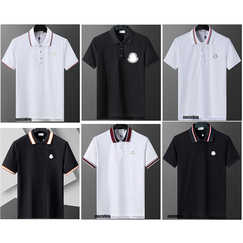Designers POLOS Men's T-Shirts Fashion Embroidered Designers POLO Neck Cotton High street men Oversized T-Shirt Luxury Casual couple Clothes Asian size M-3XL