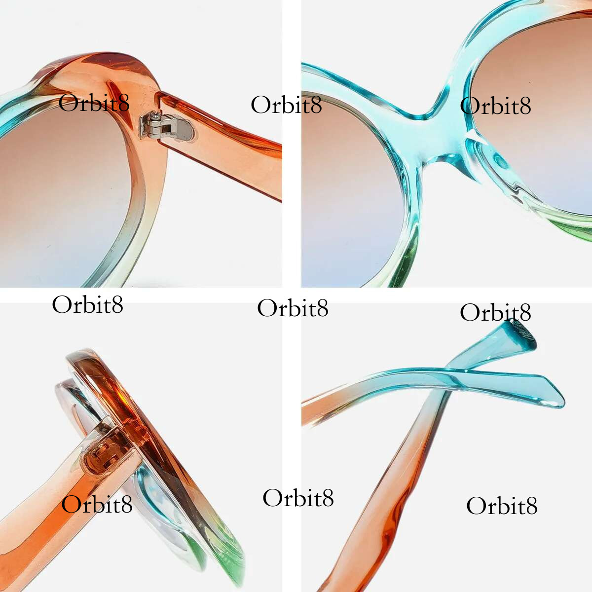 5106 Oversized Oval Sunglasses for Women - Chic UV400 Protection Fashion Eyewear Y2K Retro Celebrity Inspired 503306