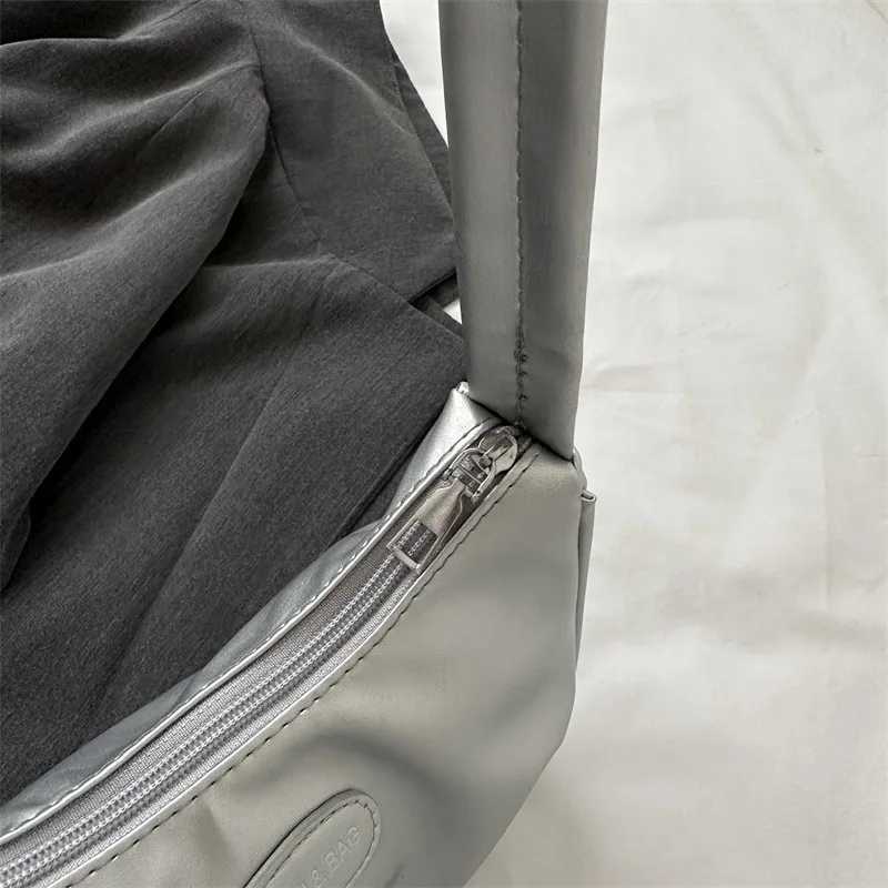 Niche textured sier bag wens summer shoder messenger bag Z250318