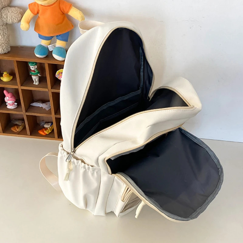 Japanese Y2k Aesthetic Star Transparent Backpack Women Students Casual Kawaii Star Schoolbag Girl High-capacity Preppy Backpacks 250318